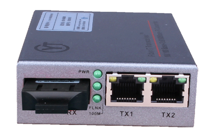 100M 2路IP视频接口 YTG102光端机